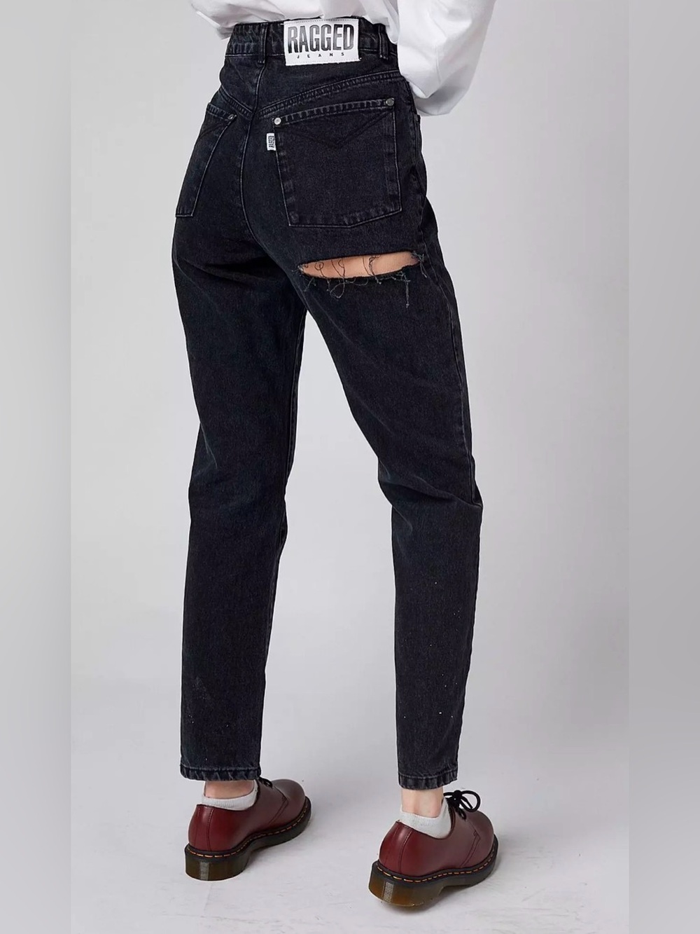 The Ragged Priest Size 28 Butt Cut Charcoal Jeans